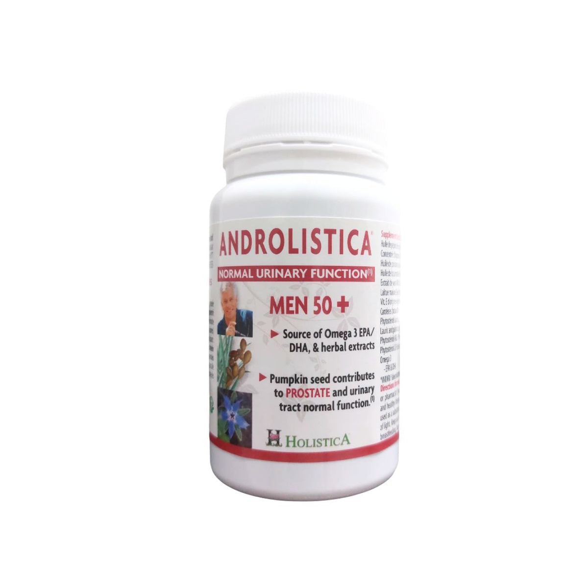 AMJ, Androlistica Men 50+ 40 Capsules