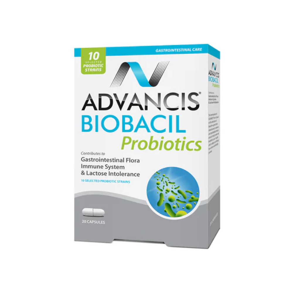 Advancis, Biobacil Probiotics 20 Caps