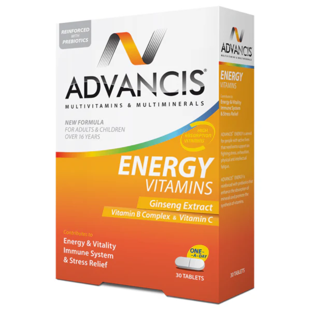 Advancis, Energy Vitamins 30 Tabs