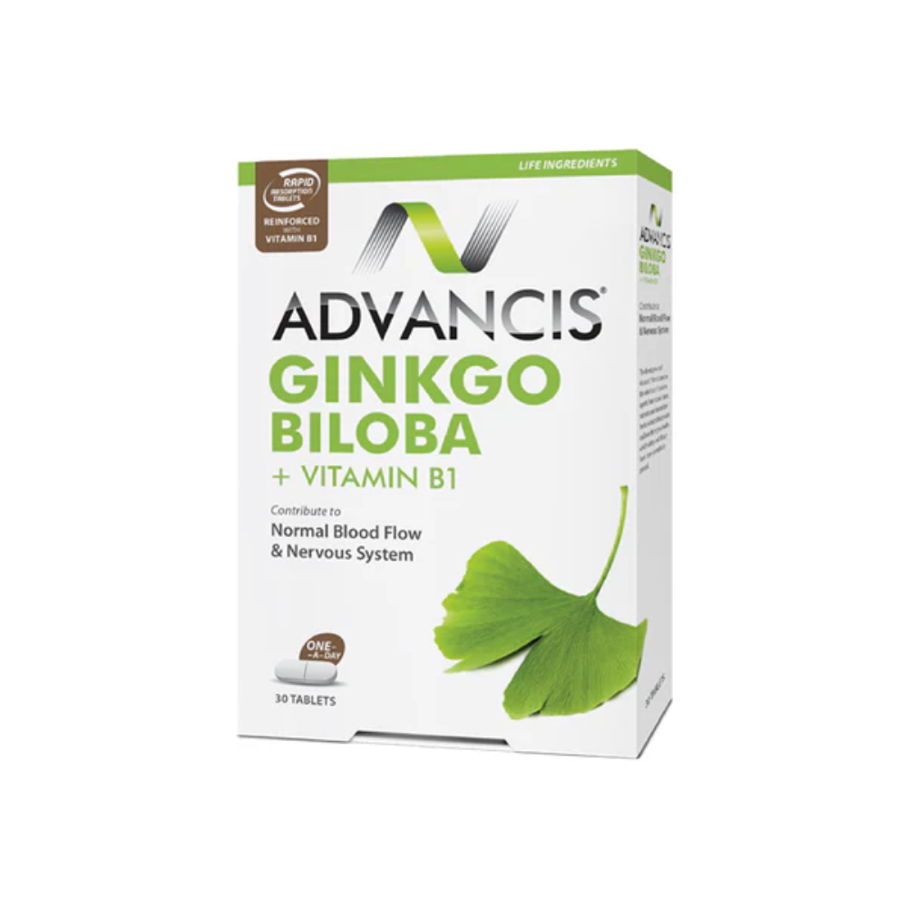 Advancis, Ginkgo Biloba 30 Tabs