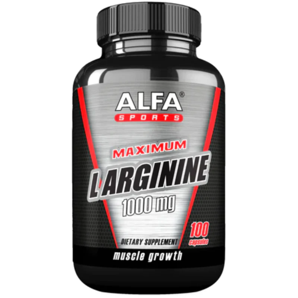 Alfa, Maximum L-Arginine 1000Mg 100 Capsules
