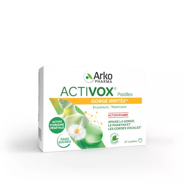 Arkopharma, Activox 24 Lozenges Mint