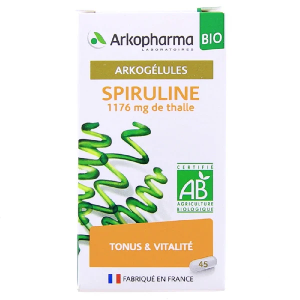 Arkopharma, Arkogélules BIO Spirulina 45 Caps