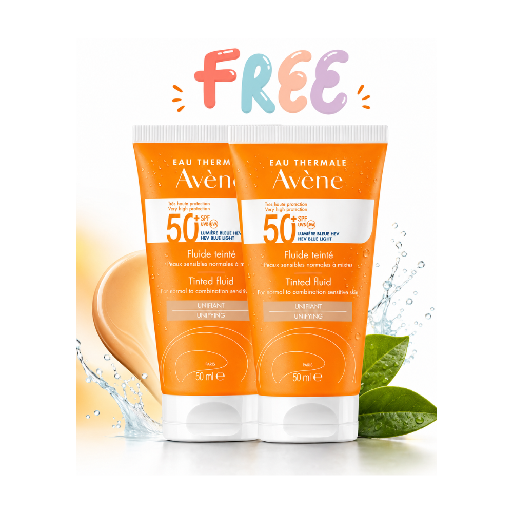 Avene, SPF Sunscreen Fluid Tinted Bundle