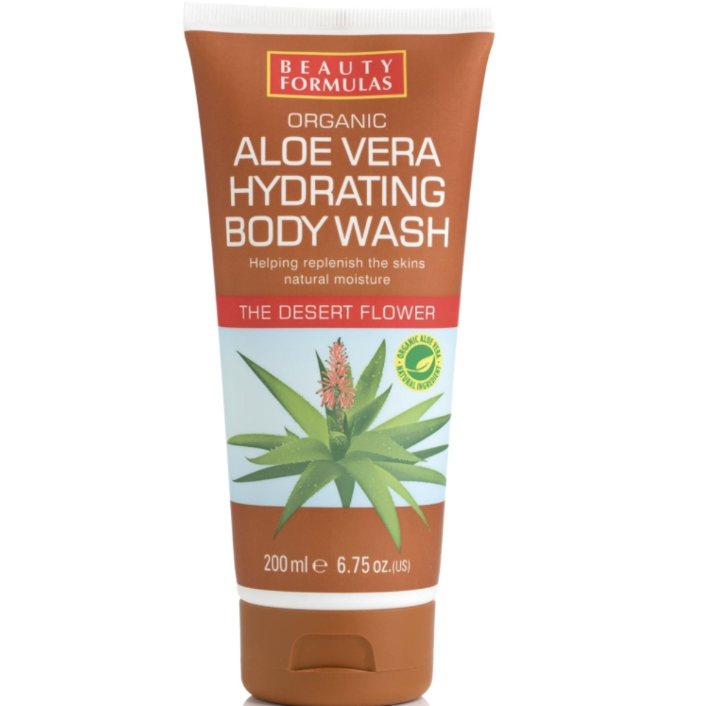 Beauty Formulas, Organic Aloe Vera Hydrating Body Wash 200 ml