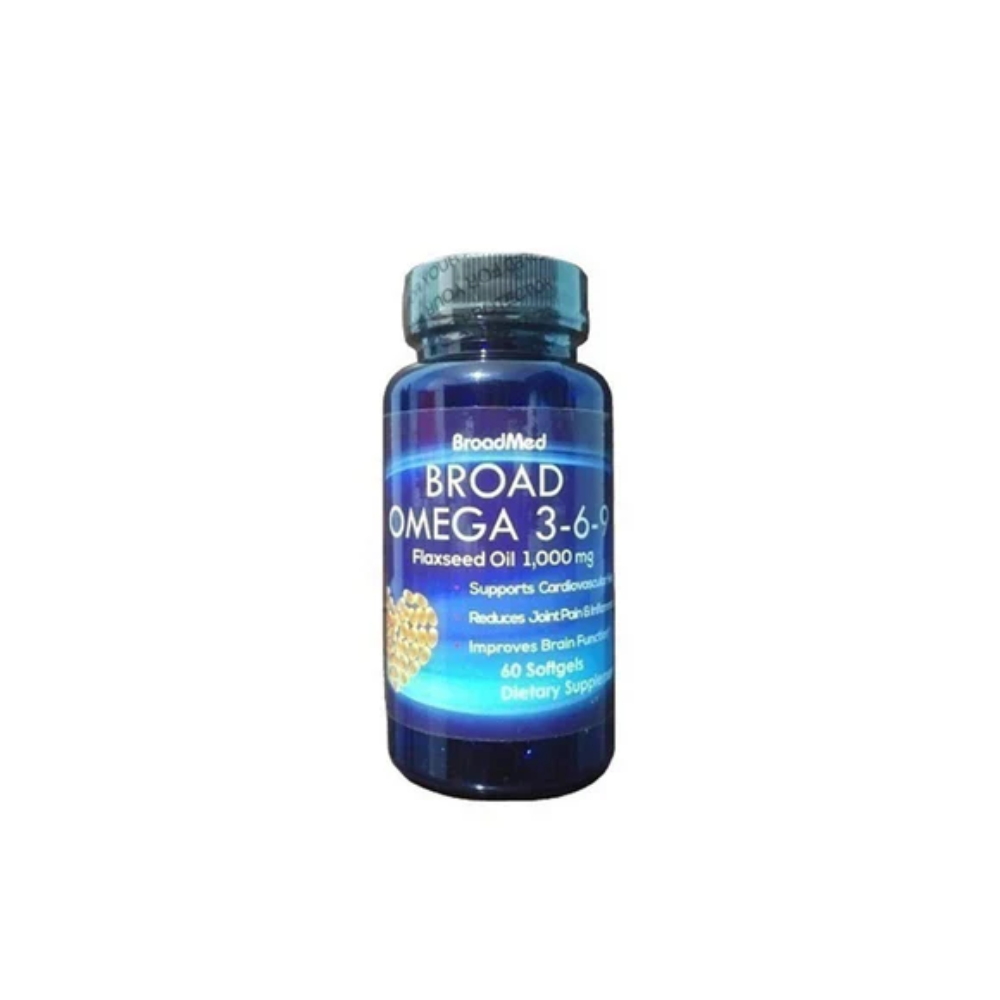 Broadmed, Omega 3-6-9 60 Softgels