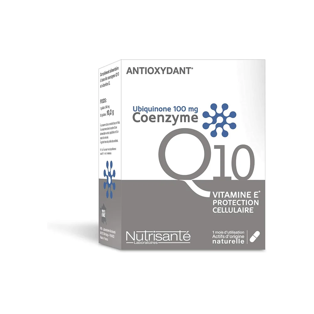 Coenzyme Q10 100mg 30 Capsules