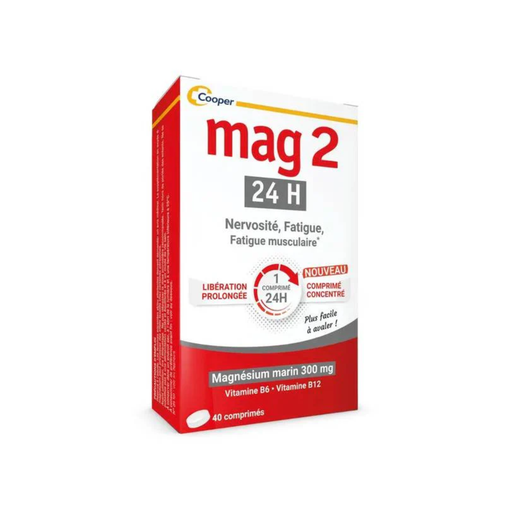Cooper, Mag 2 300mg 24H 40 Tablets