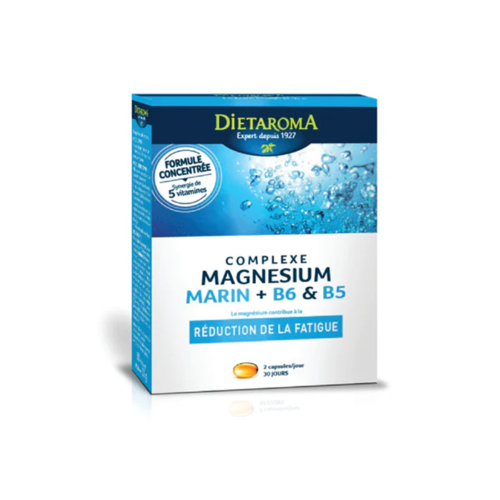 Dietaroma, Complexe Magnesium Marin + B6 30 Caps