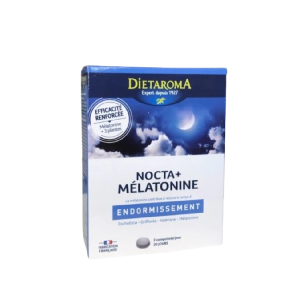 Dietaroma, Nocta + Melatonine 20 Tabs