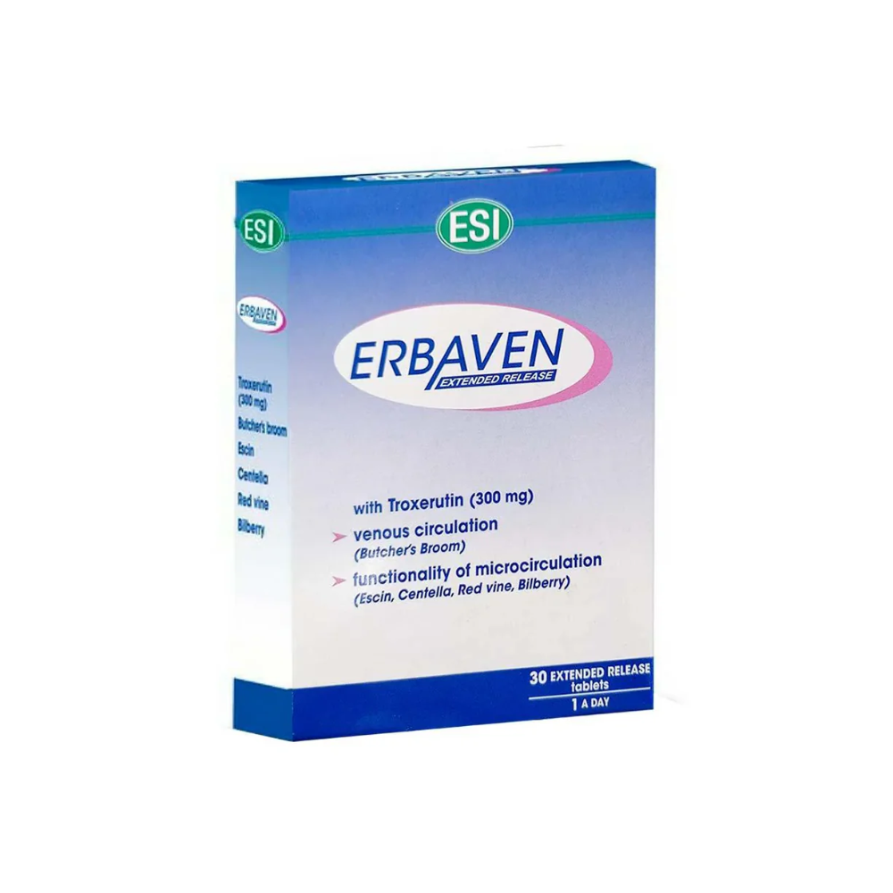ESI, Erbaven Extended Release 30 Tablets