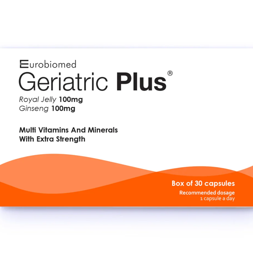Eurobiomed, Geriatric Plus 30 Capsules