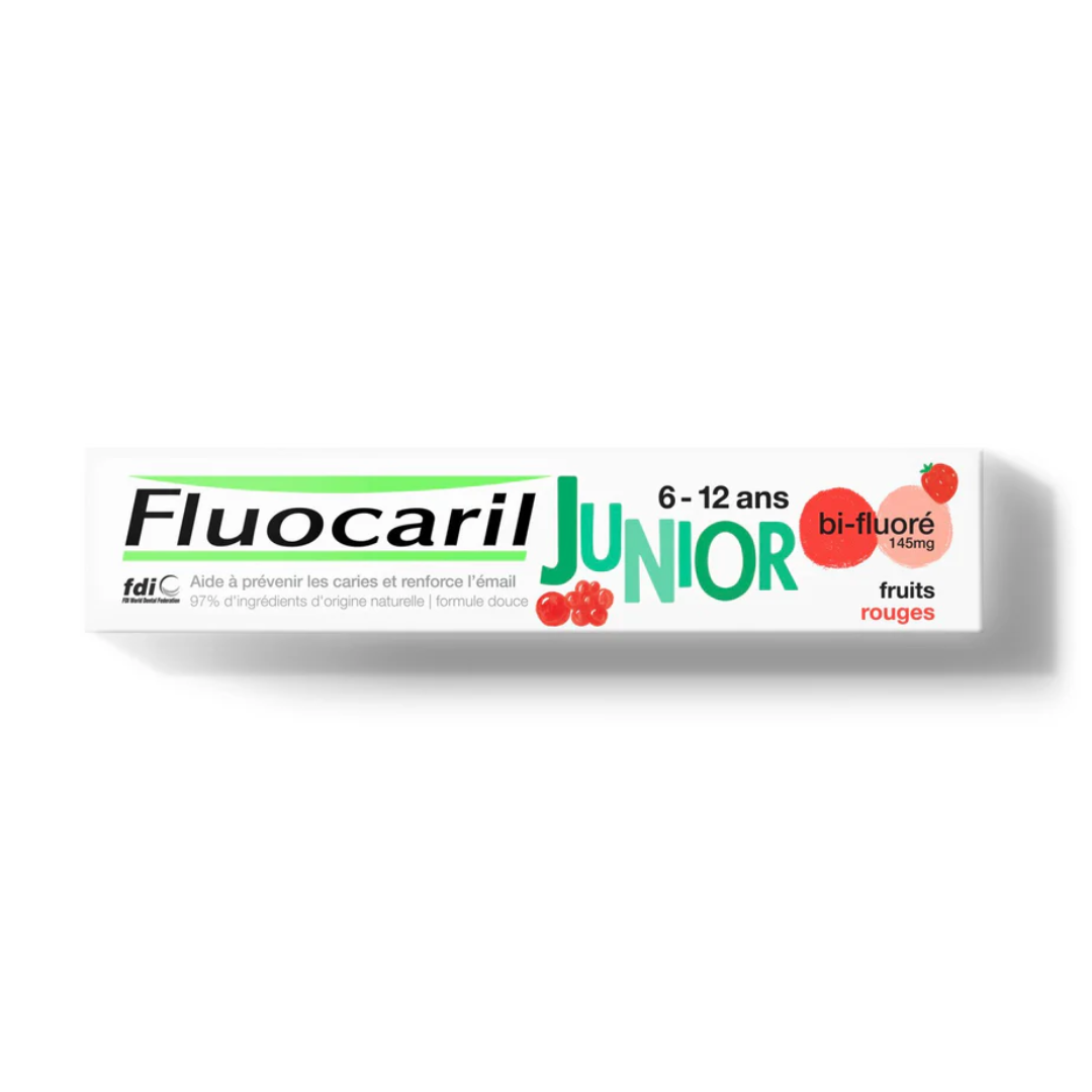 Fluocaril, Bi-Fluore Red Fruits 6-13 Years Toothpaste