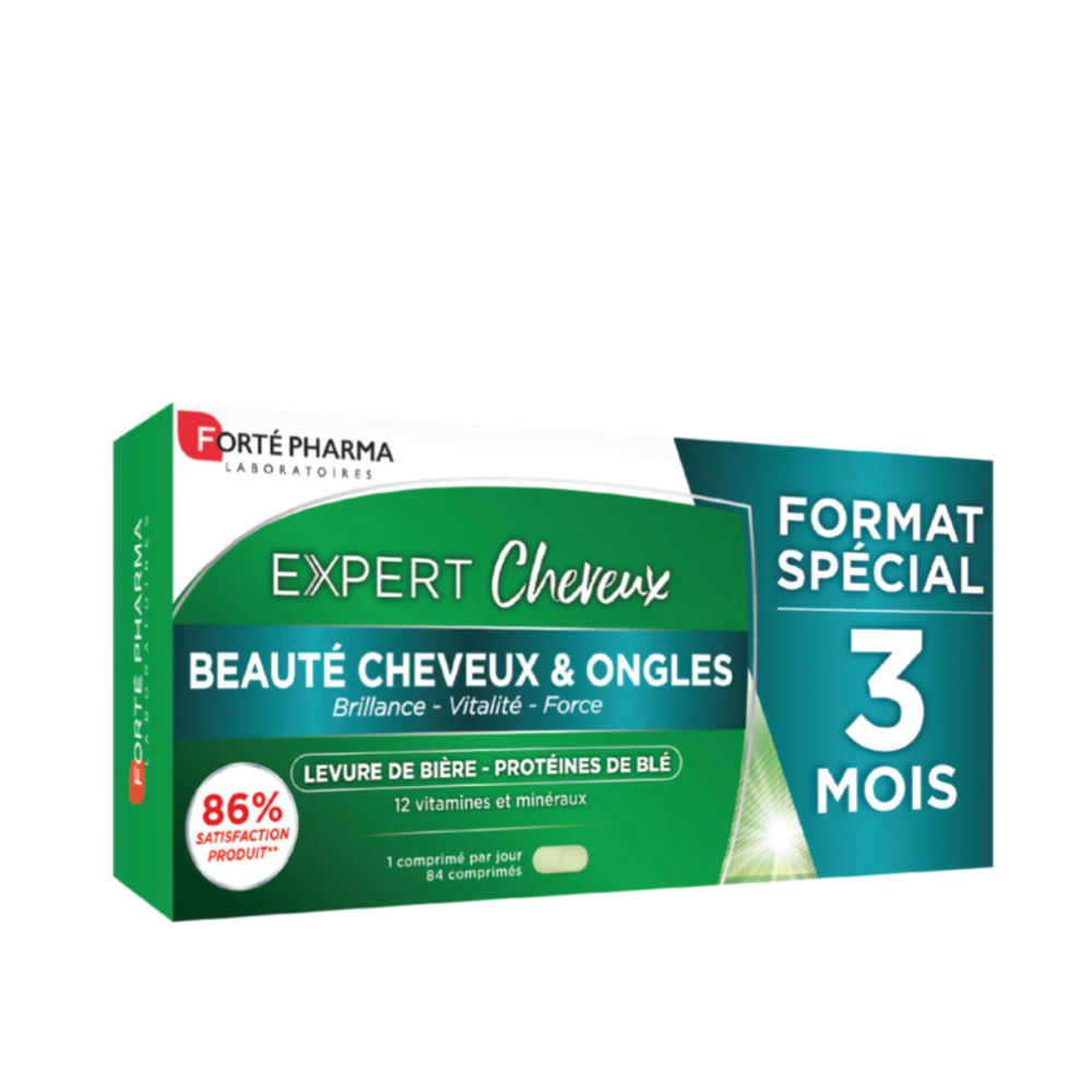 Forte Pharma, Expert Cheveux 3 months Eco pack - 84 Tablets