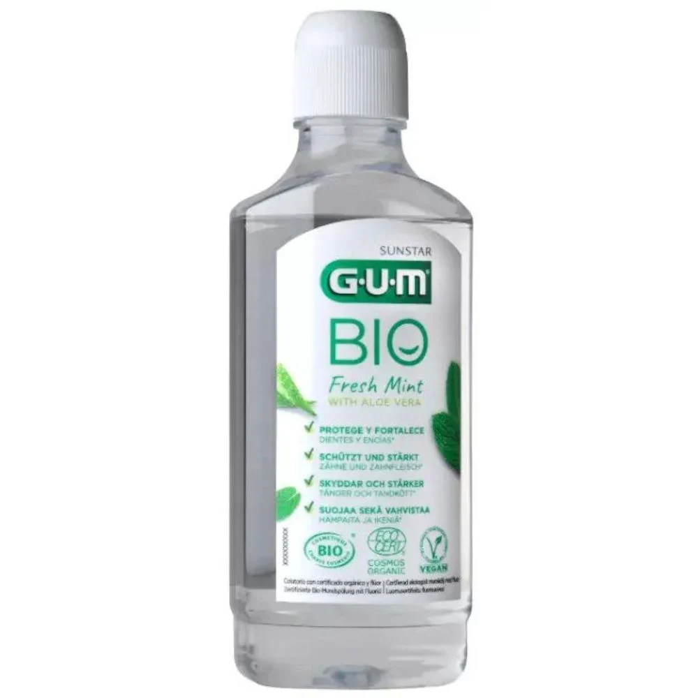 G.U.M, Bio Fresh Mint Mouthwash with Aloe Vera 300 ML