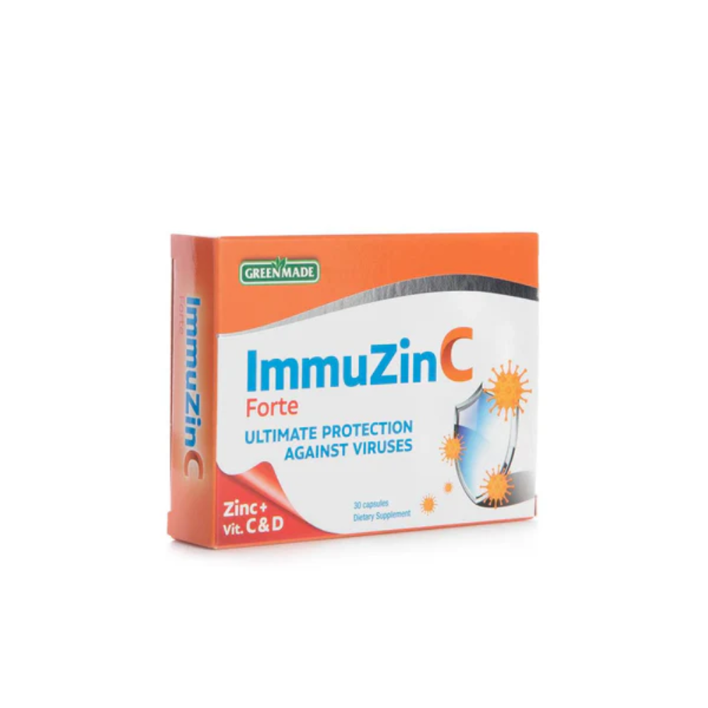 Green Made, ImmuZinc Forte 30 Caps