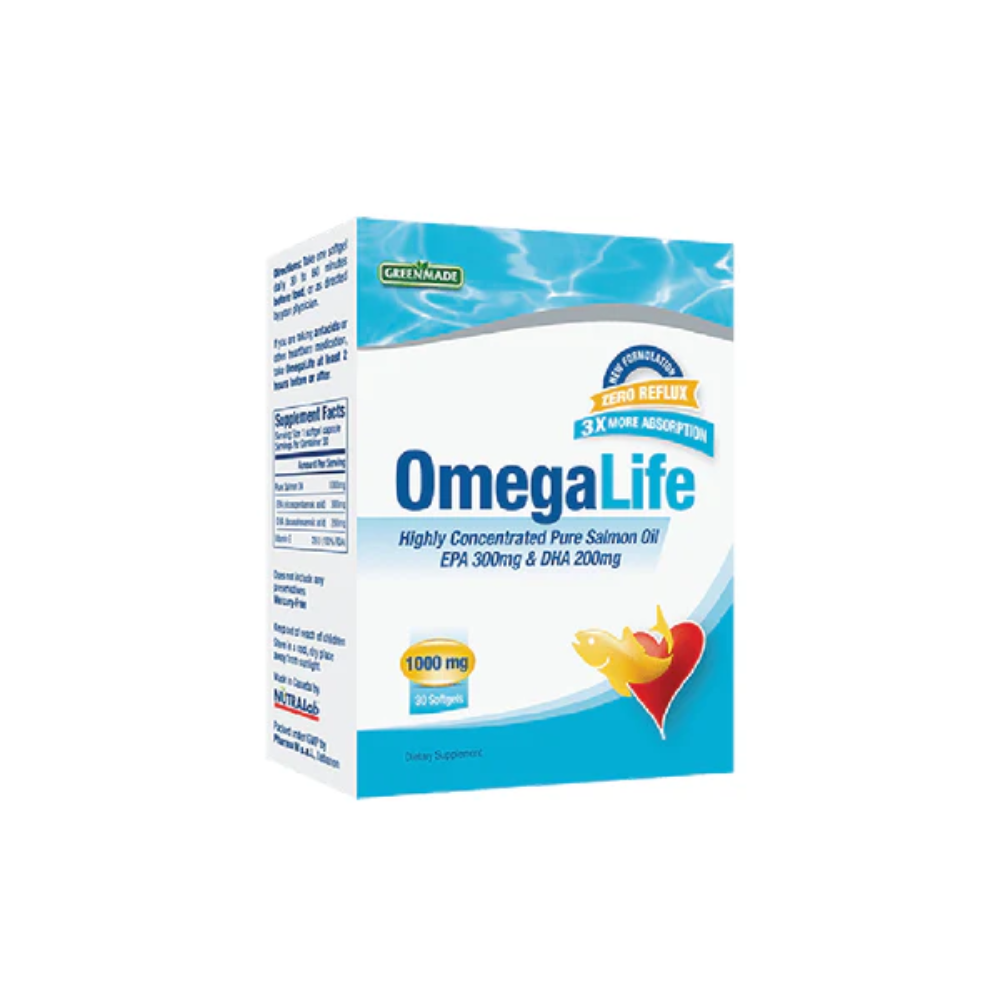 Green Made, Omegalife 30 Softgels