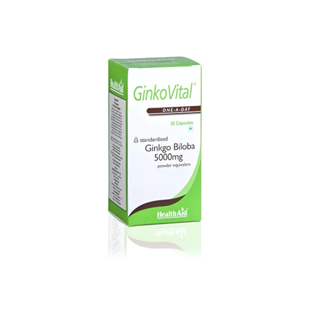 Healthaid, Ginkovital Ginkgo Biloba 30 Caps