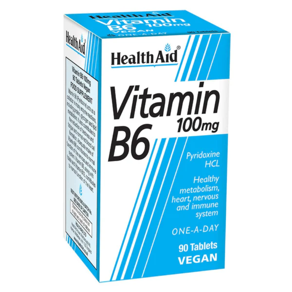 Healthaid, Vegan Vitamin B6 90 Tabs