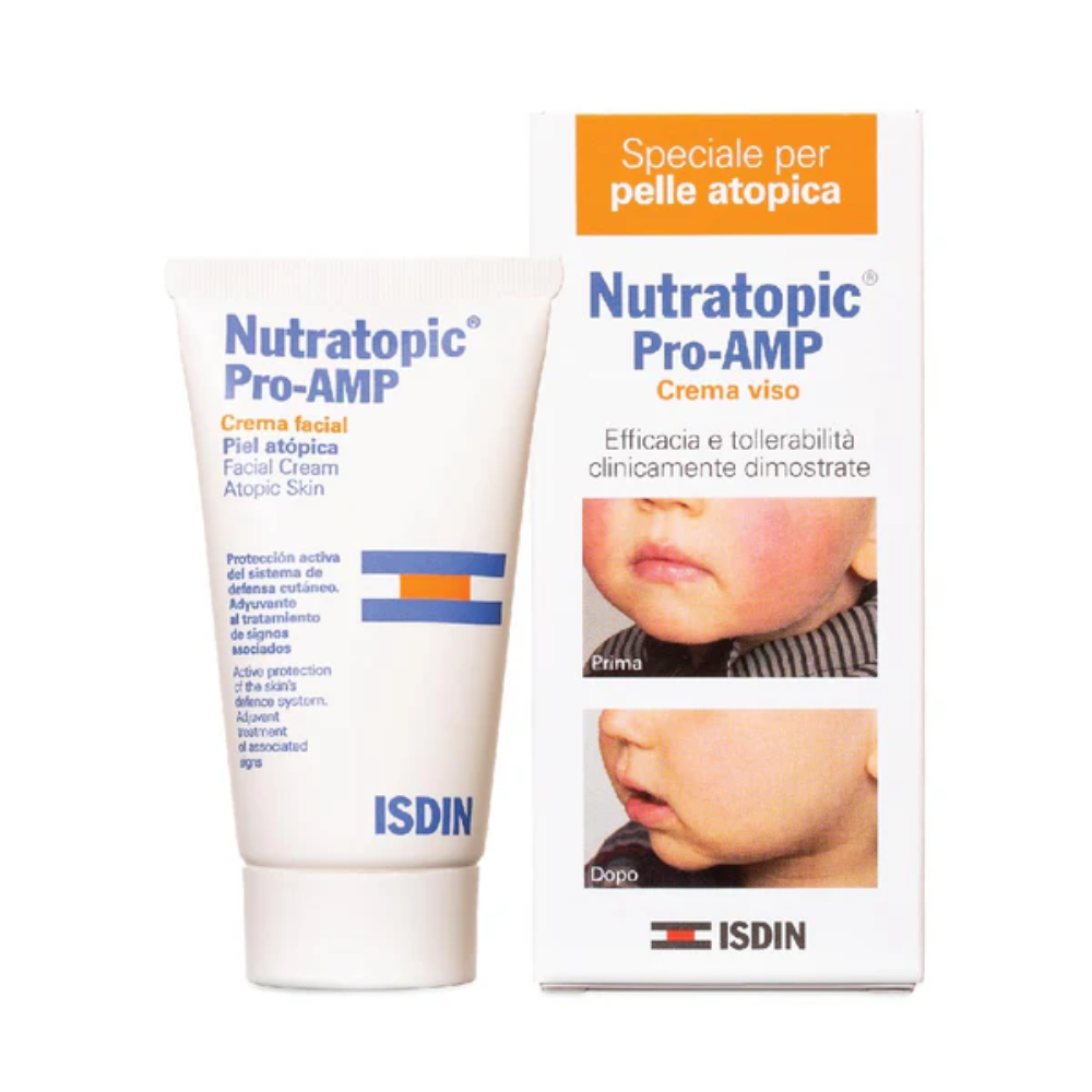 Isdin, Nutratopic Pro-AMP Facial Cream-50 ML