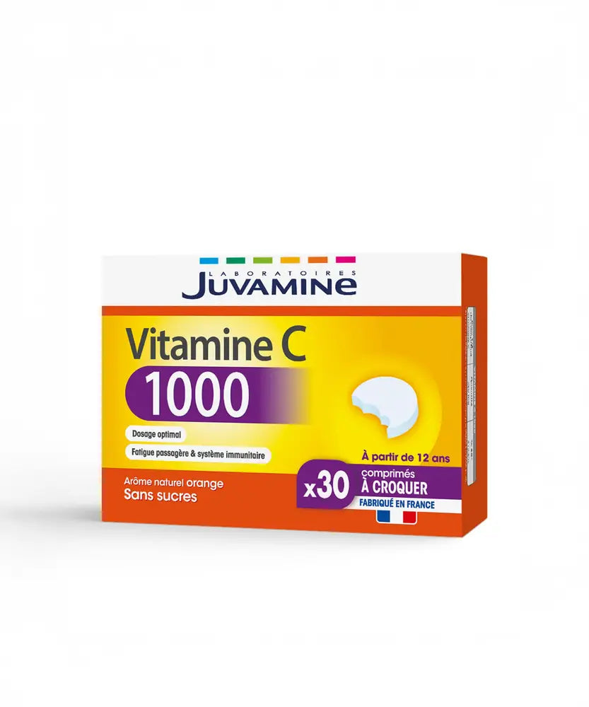 Juvamine, Vitamine C 1000 30 Chewable Tablets