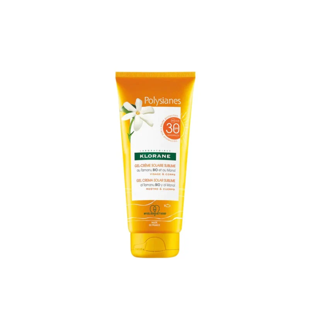 Klorane, Polysianes Sublime Sun Cream Face SPF30+ 200ml