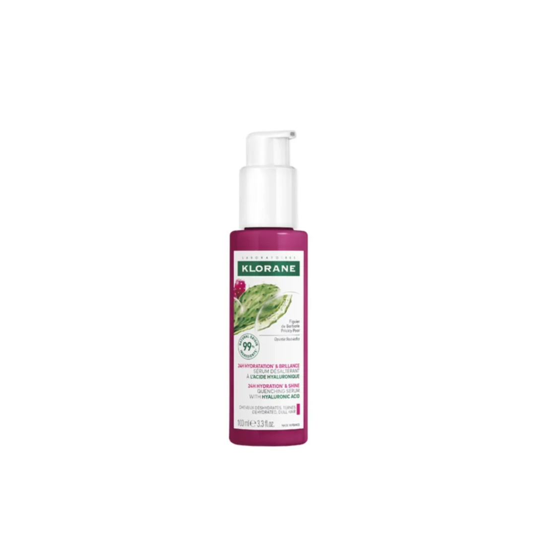 Klorane, Thirst-Quenching Serum with Prickly Pear & Hyaluronic Acid 100 ml