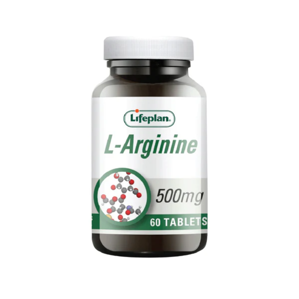 Lifeplan, L-Arginine 500 Mg 60 Tablets
