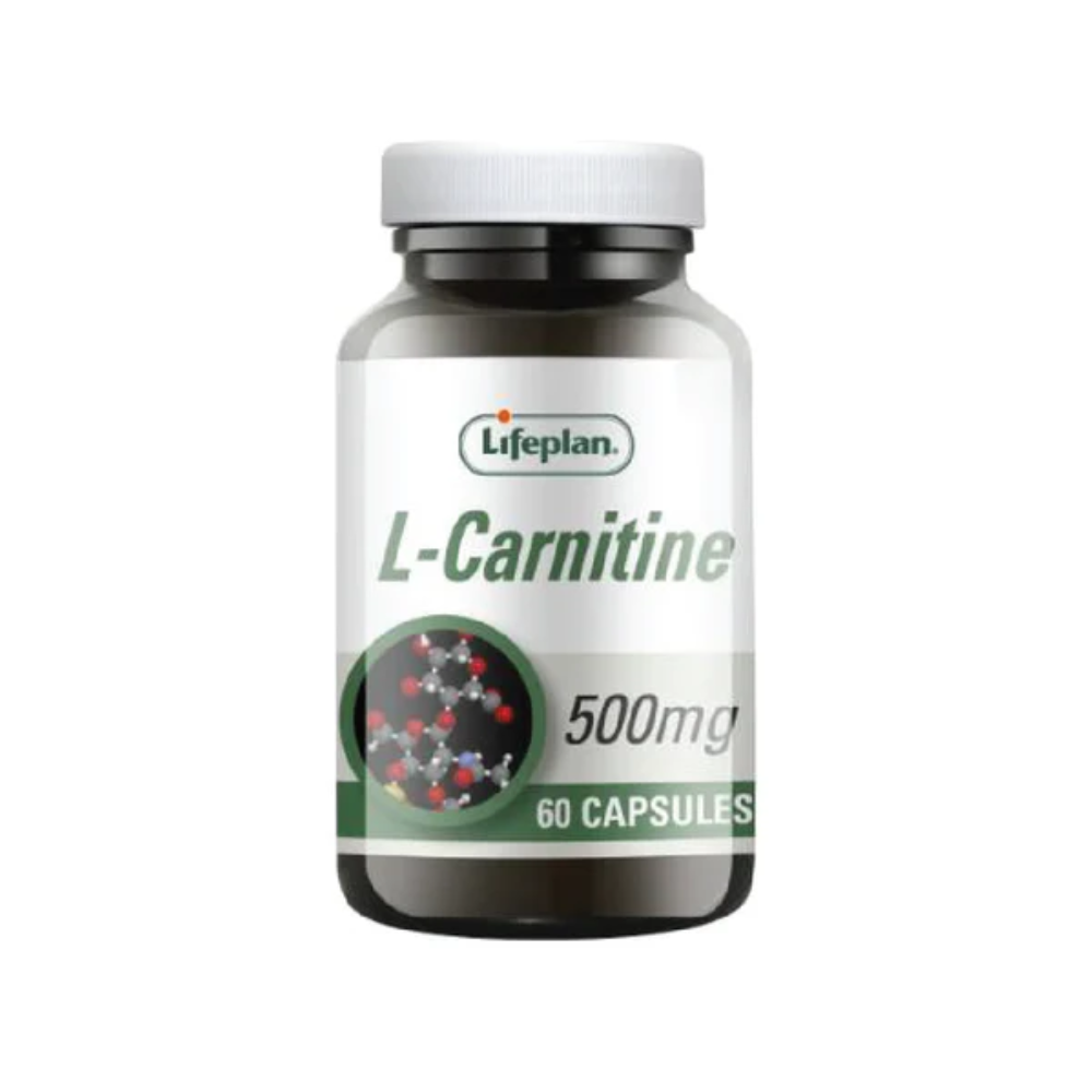 Lifeplan, L-Carnitine 500 Mg - 60 Caps