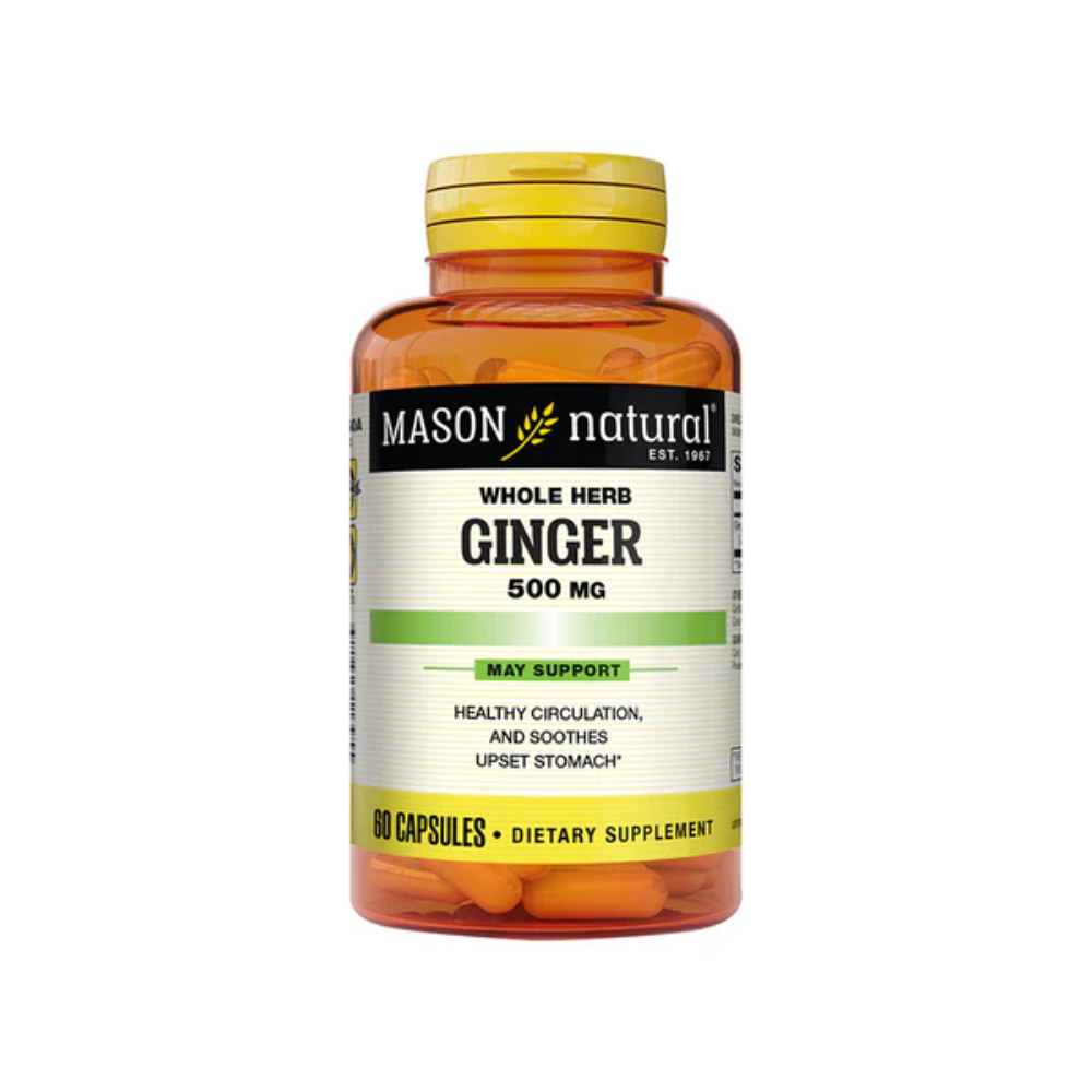 Mason, Ginger 500mg 60 Caps
