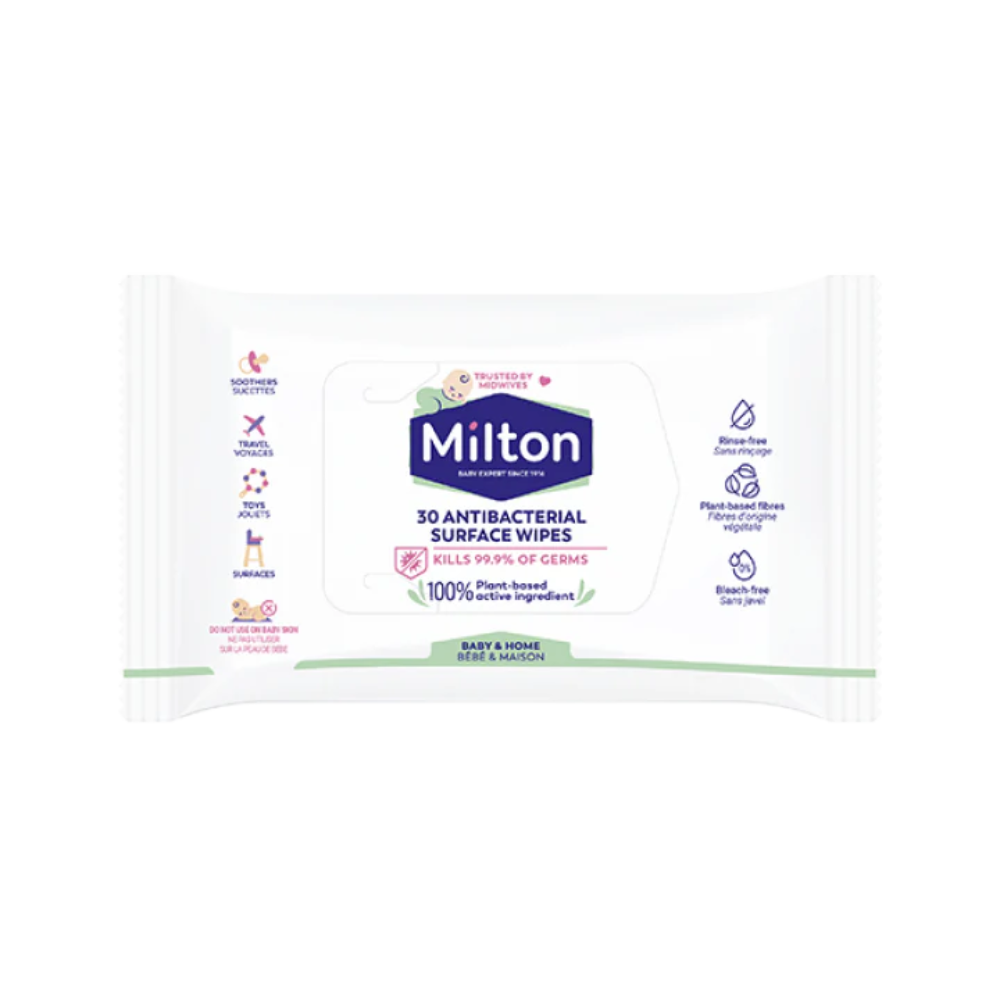 Milton, Antibacterial Surface Wipes