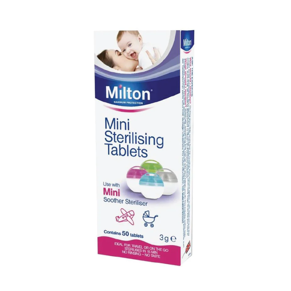 Milton, Mini Sterilising Tablets – 50 Tablets