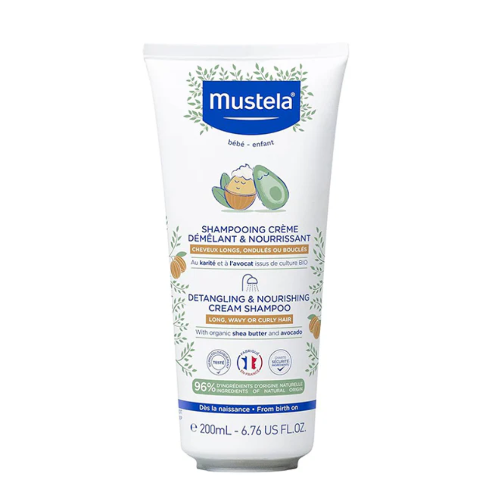 Mustela, Detangling & Nourishing Cream Shampoo 200ml