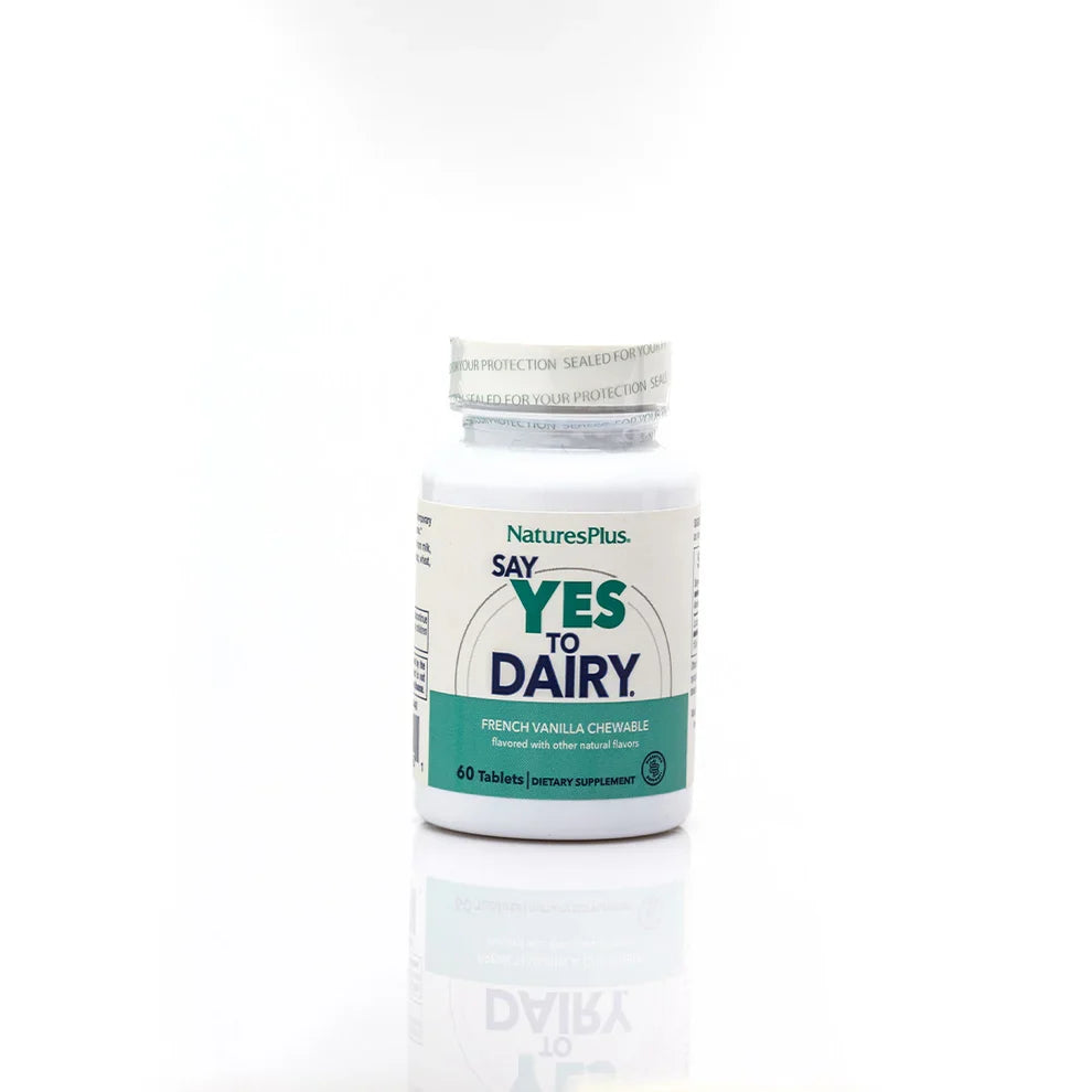 Natures Plus, Say Yes to Dairy 60 Chewable Tablets
