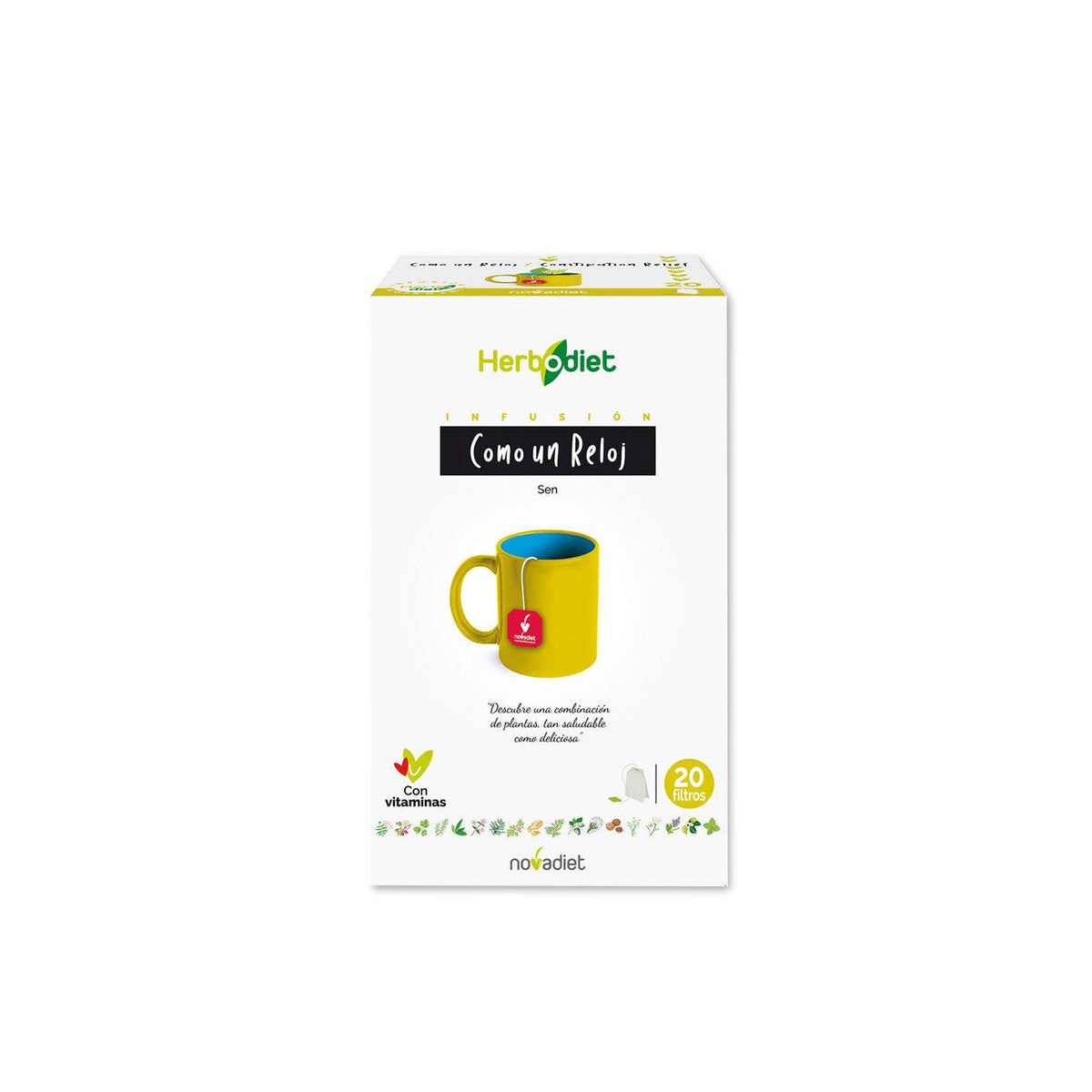 Novadiet, Herbodiet Constipation 20 Tea Bags