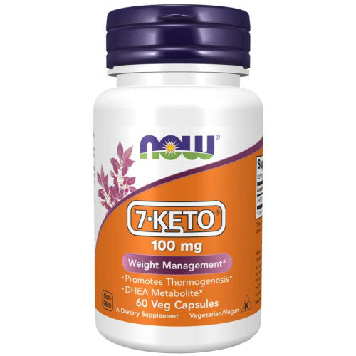 Now, 7-Keto 100 mg 60 Veg Caps