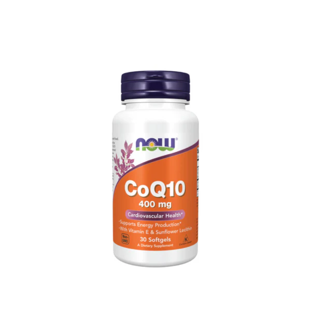 Now, Coq10 400 Mg 30 Softgels
