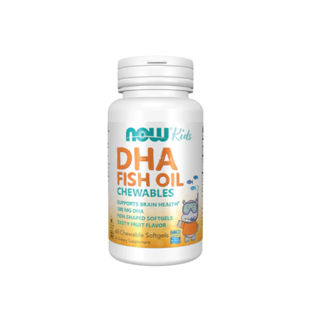 Now, Kids Chewable DHA 60 Softgels
