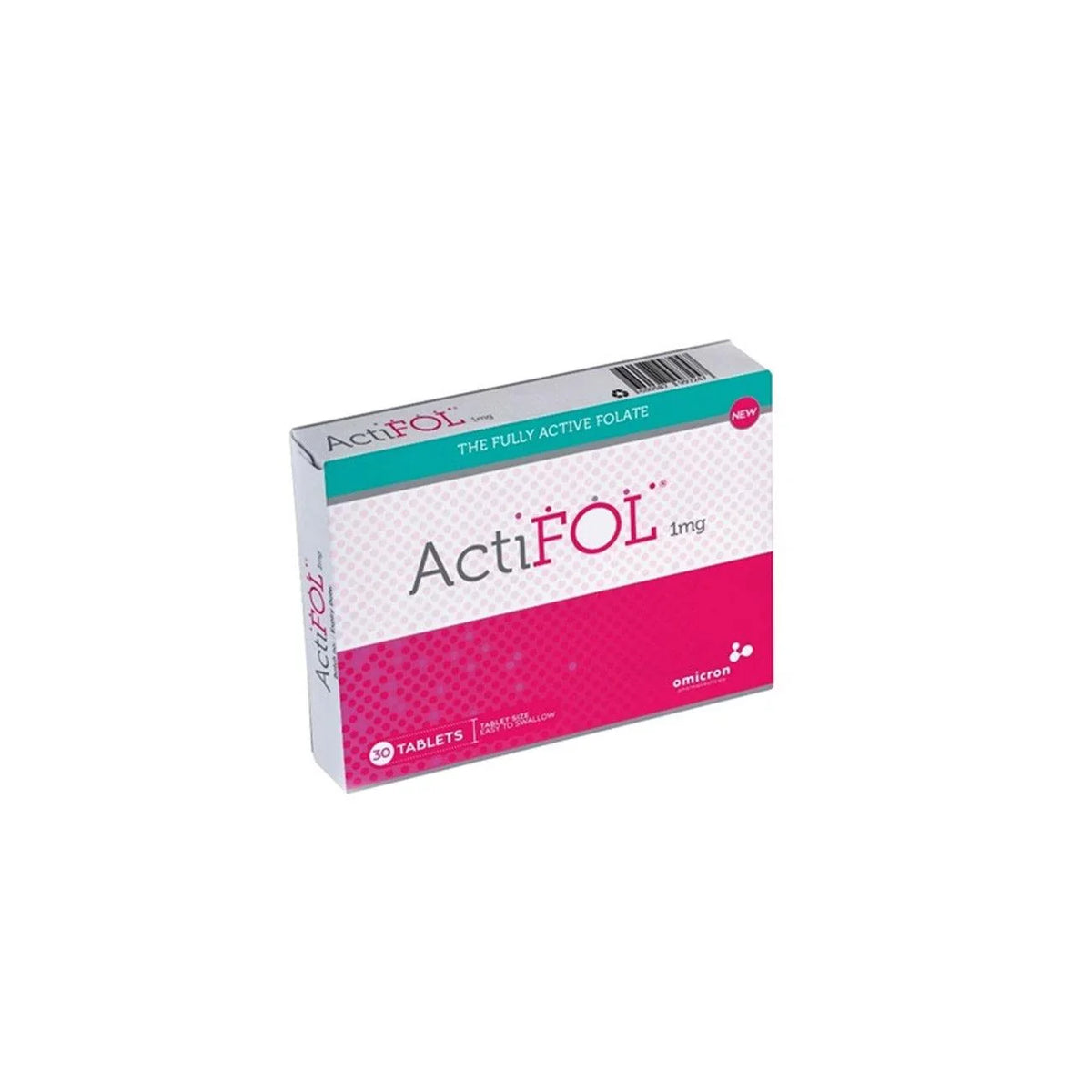 Omicron, Actifol 1mg 30 Tablets