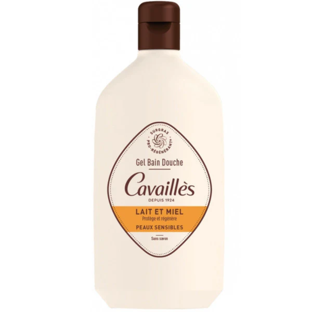 Roge Cavailles, Bath and Shower Gel - Milk & Honey 400 ML