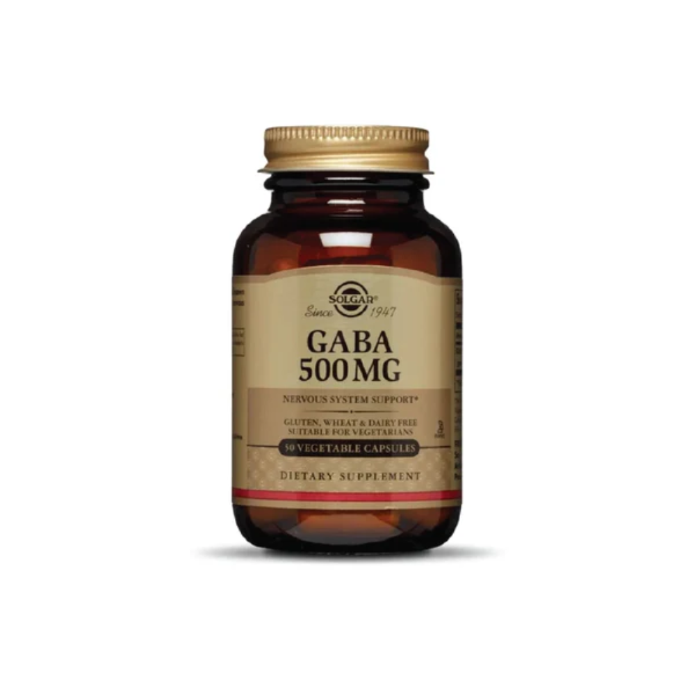 Solgar, GABA 500 MG 50 Vegetable Caps