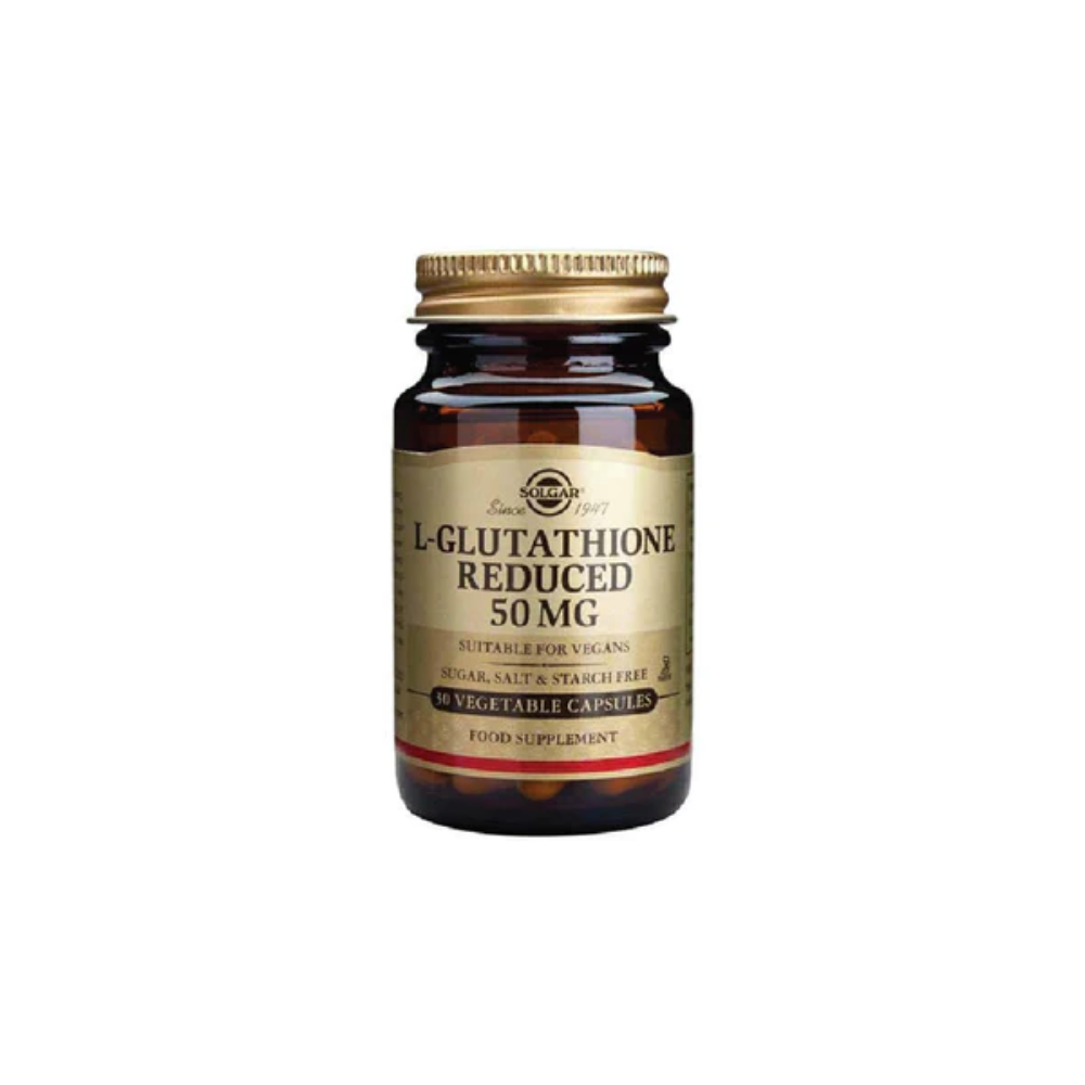 Solgar, L-Glutathione 50MG 30 Vegetable Caps