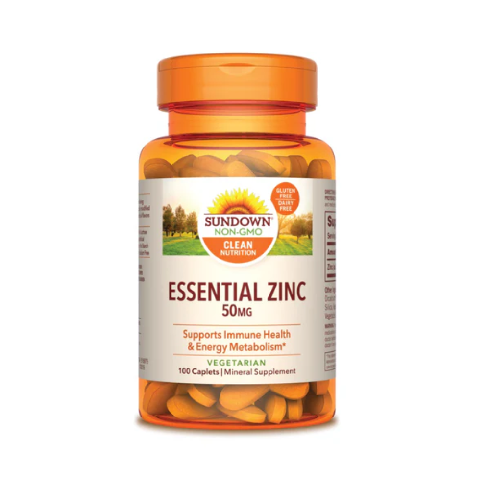 Sundown, Essential Zinc 50mg 100 Tabs