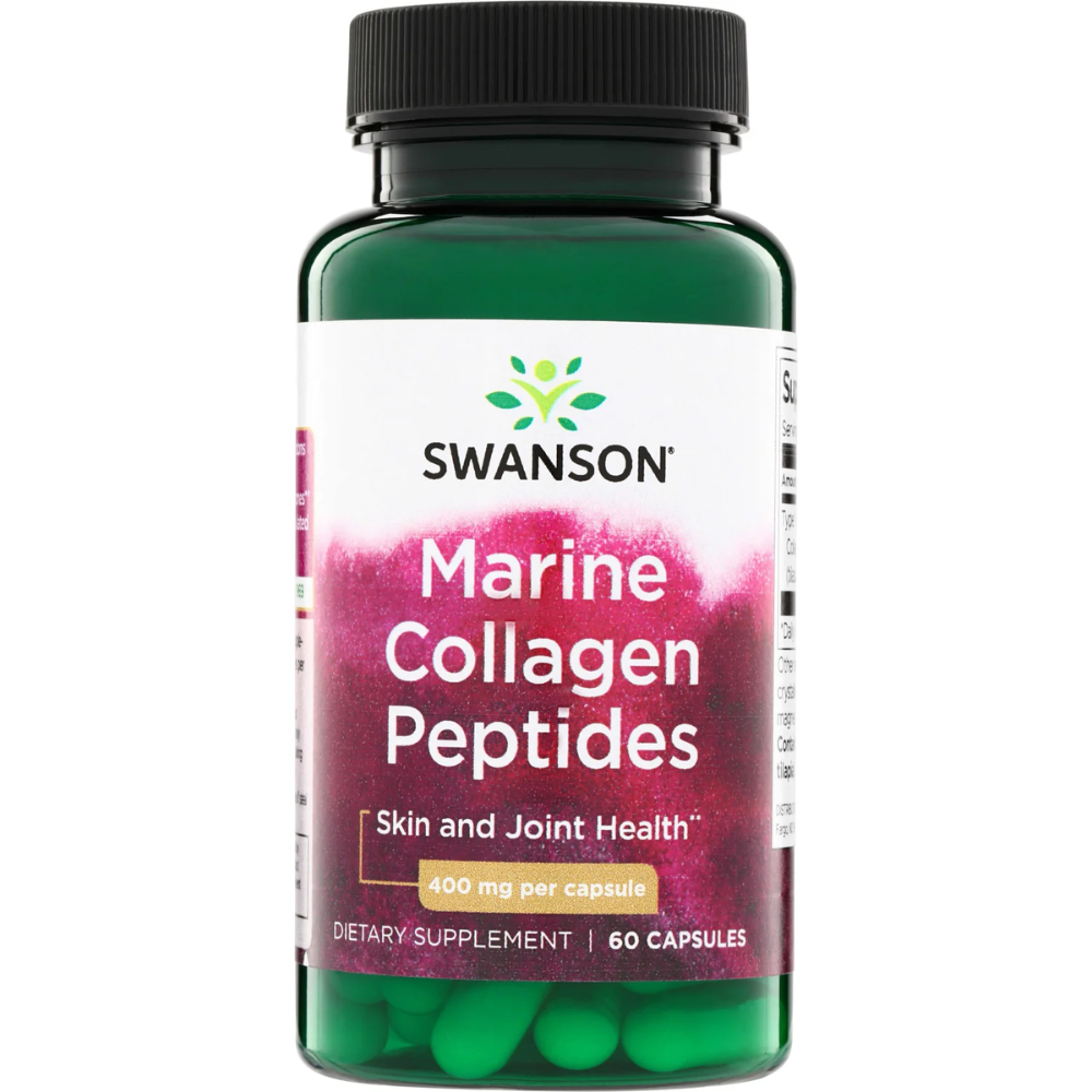 Swanson, Marine Collagen Peptides 400 mg 60 caps