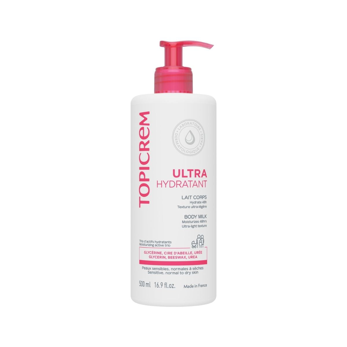 Topicrem Ultra-Hydratant Body Milk 500 ml