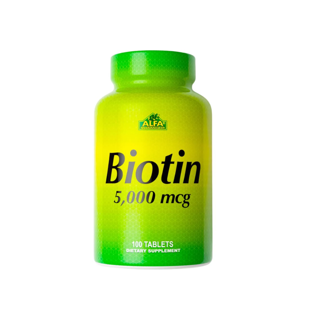 Alfa, Biotin 100 Tabs