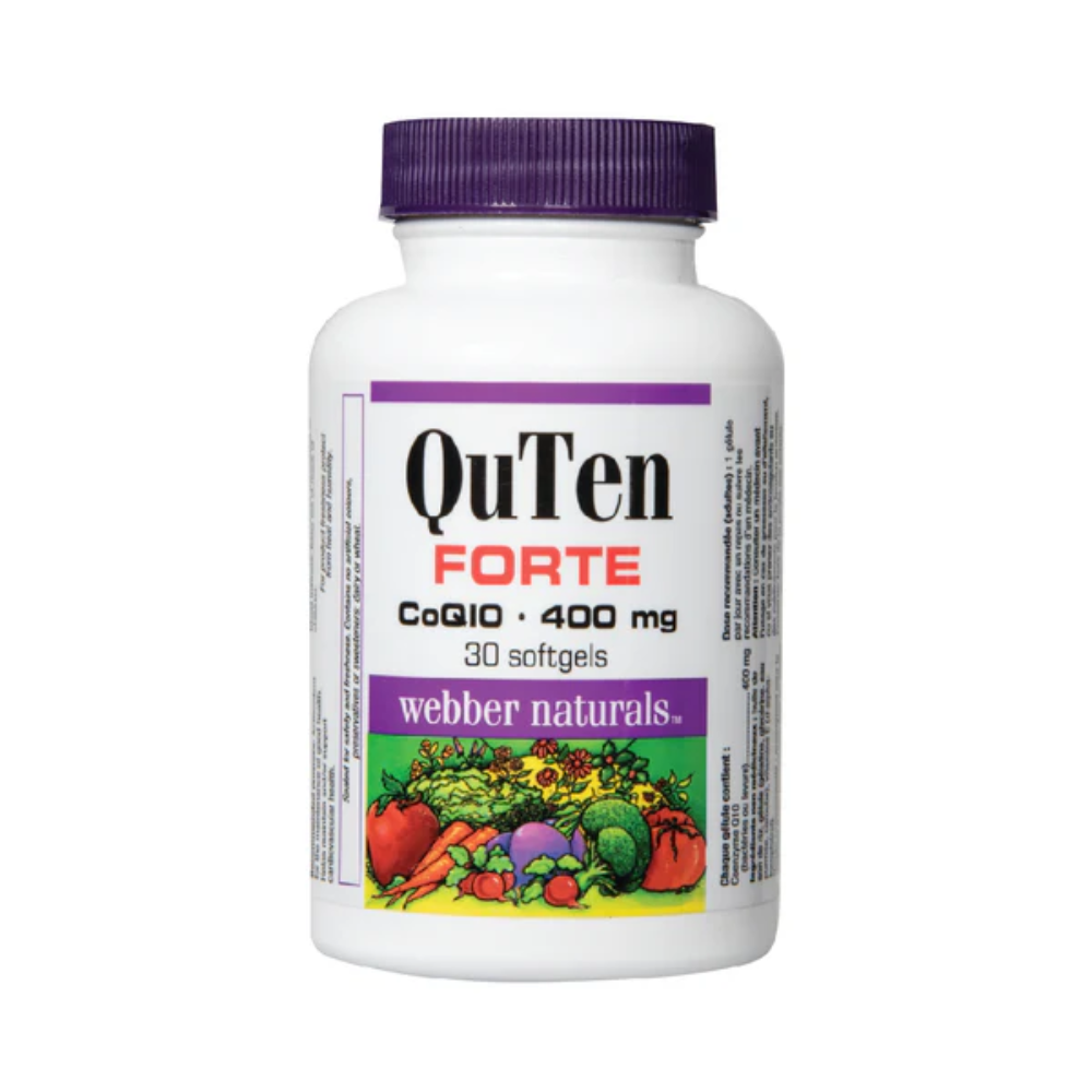 Webber Naturals, QuTen Forte 30 Softgels