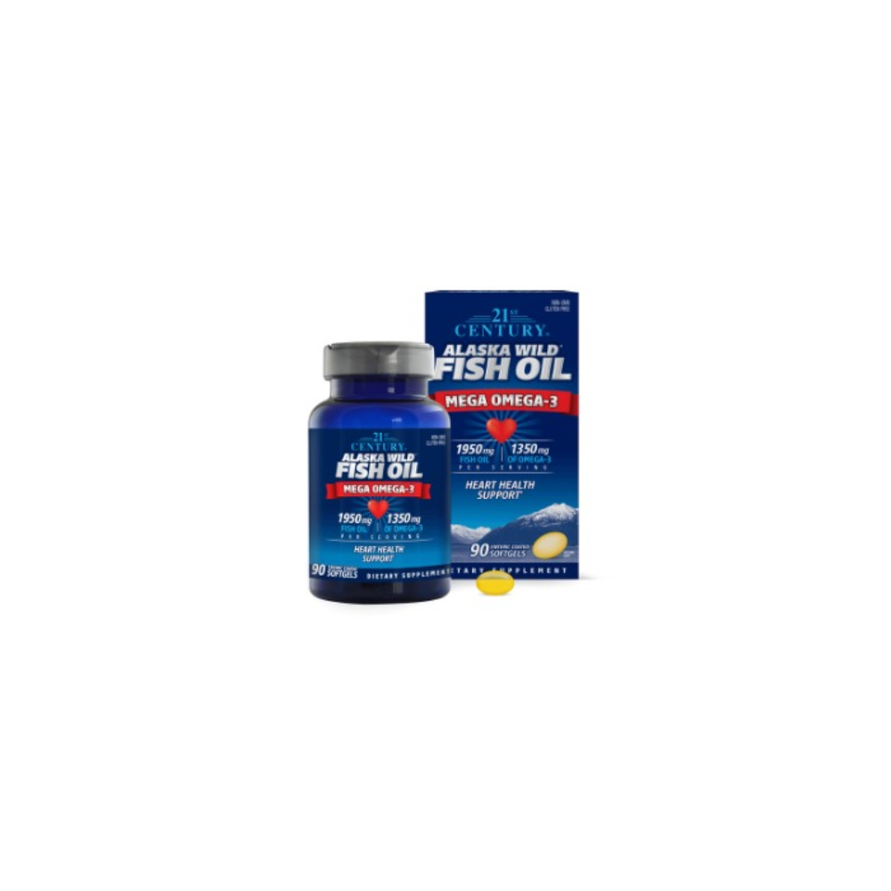 21st Century, Alaska Fish Oil 90 Softgels1
