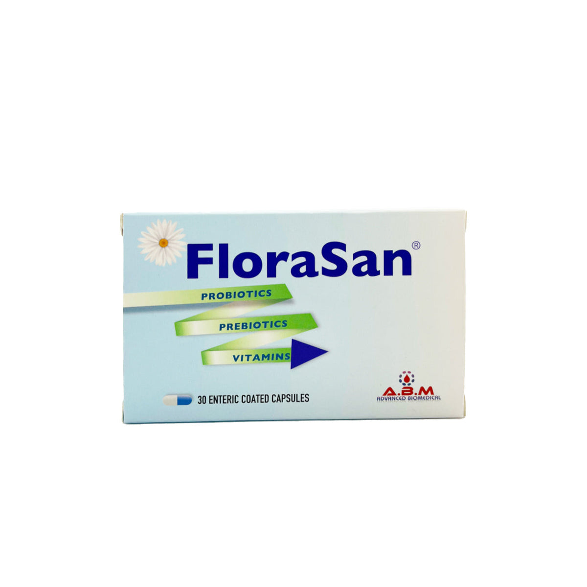 A.B.M, Florasan 30 Capsules