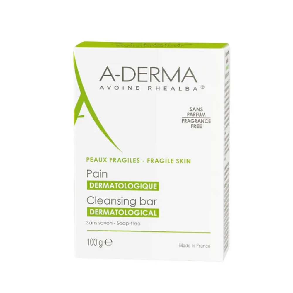 Aderma, Dermatological Cleansing Bar 100 Gr